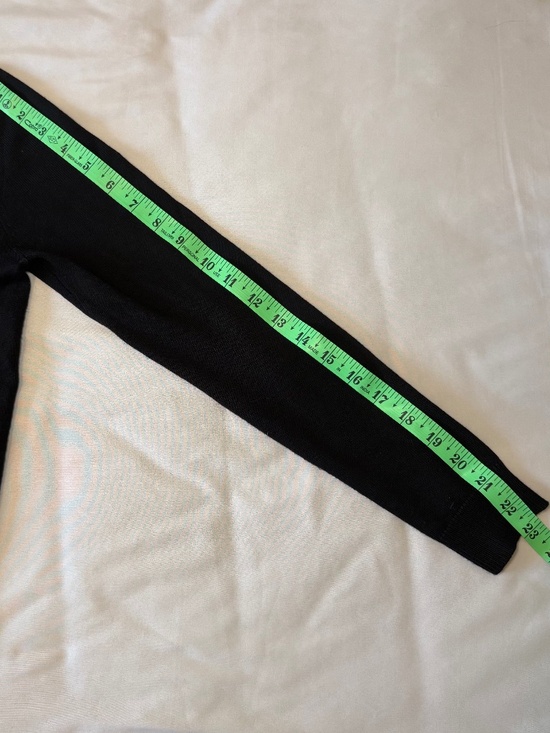 Emmelee Black Cardigan With Lace Back Size Small - Picture 9 of 9